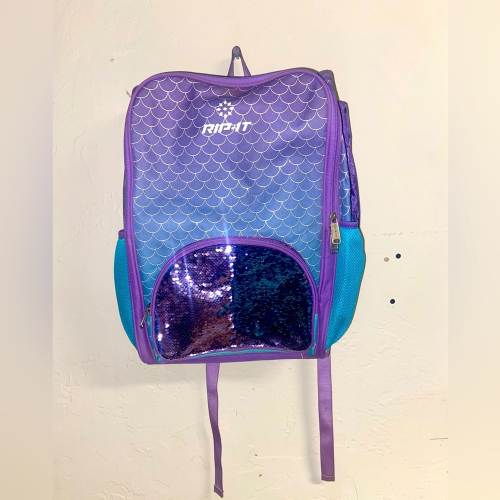🥎 RIP-it girl’s sequined softball bag 🥎